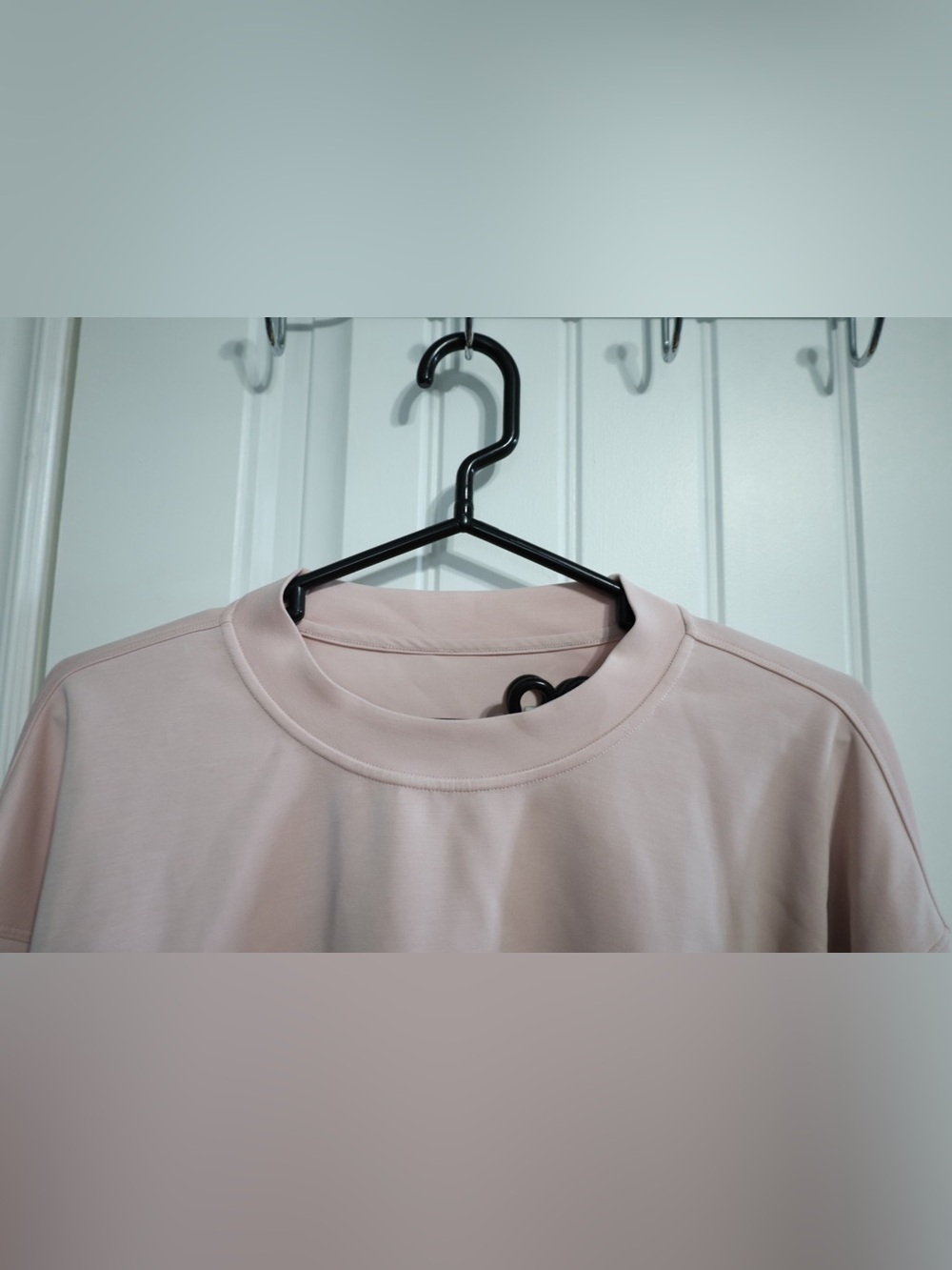 Lululemon Softstreme Perfectly Oversized Cropped Crew Flush Pink Estimated 6 - Picture 5 of 8